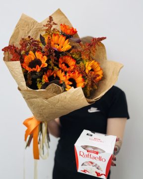 Фото букета перед доставкой