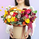 Шляпная коробка "Огненный акцент" — миниатюра 3