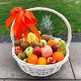 Большая корзина с фруктами — миниатюра 2