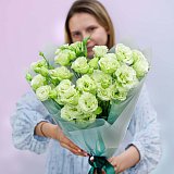 Букет "Фисташковые эустомы" — миниатюра 2