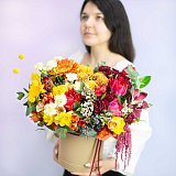 Шляпная коробка "Огненный акцент" — миниатюра 2