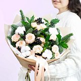 Букет "Нежная зима" — миниатюра 4