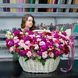 Корзина "Малиновый сад" — миниатюра 2