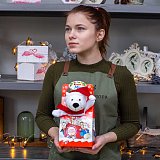 Подарочный набор Kinder Mix c мягкой игрушкой — миниатюра 2