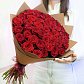 51 красная роза Ред Наоми 60 см №2