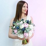 Букет невесты "Нежное прикосновение" — миниатюра 5