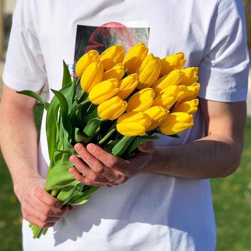 Желтые тюльпаны шт.