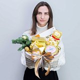 Корзина "Золото №1 мини" — миниатюра 3