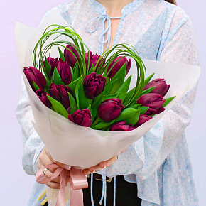 Букет "Бархатное сердце"