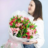 Букет "Яркие альстромерии" — миниатюра 2