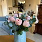 Мини-букет из 9 пионовидных роз "Дэвид Остин" 