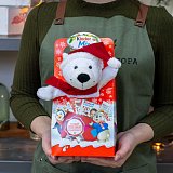 Подарочный набор Kinder Mix c мягкой игрушкой