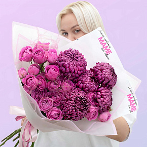 Букет "Мама, я люблю тебя!"