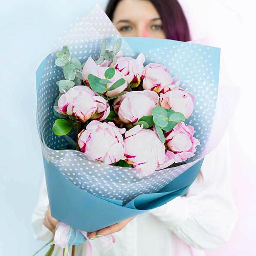 Купить пионы в Краснодаре – цены на недорогие букеты из розовых и белых ...