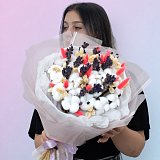 Букет из хлопка и лаванды — миниатюра 2