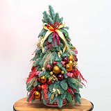 Флористическая елка "Рождественская сказка" — миниатюра 3