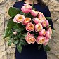 Букет из 19 пионовидных роз "Вувузела"