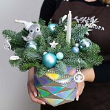 Новогодний цилиндр "Ура, Новый год!"