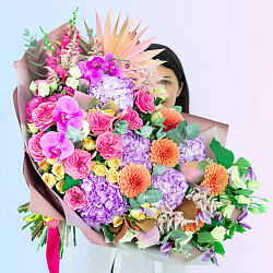 Большой букет "Экзотическое вдохновение"