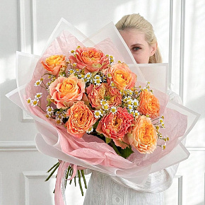 Букет "Луиза и Матрикария"