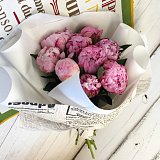 Букет "9 пионов"