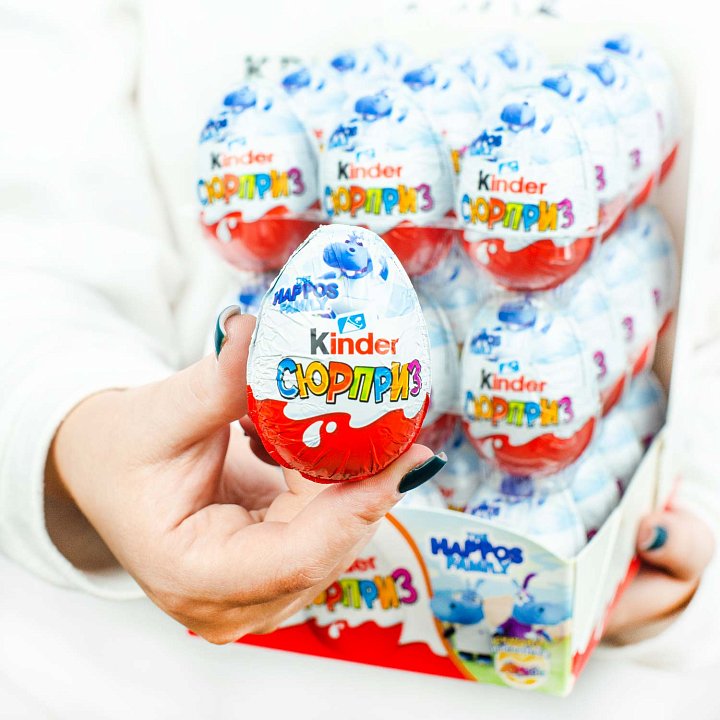 Шоколадное яйцо "Kinder Сюрприз" 1 шт. — фото 3