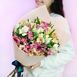 Букет "Сезон альстромерий" — миниатюра 3