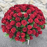 Корзина из 101 розы Голландия — миниатюра 2