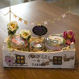 Деревянный ящик со сладостями "Flowers & Garden" — миниатюра 2