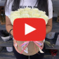 Шляпная коробка из 15 белых роз — видео