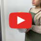 19 роз в цилиндре "Пич аваланж" — видео