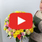 51 роза и эустома — видео
